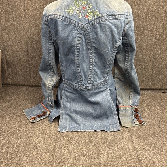 Marc Jacobs Blue Jean Jacket Double-Breasted - Picture 2 of 10